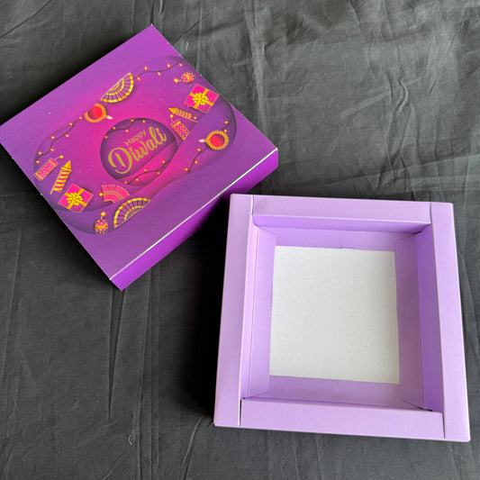 Diwali Foiled 9 Cavity Slider Box (10pc)