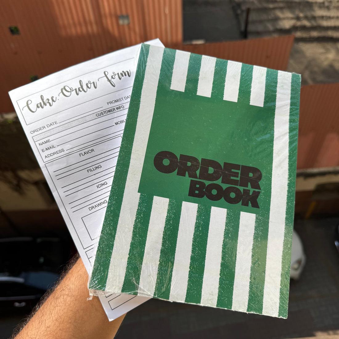 Baker Order Book 100pages