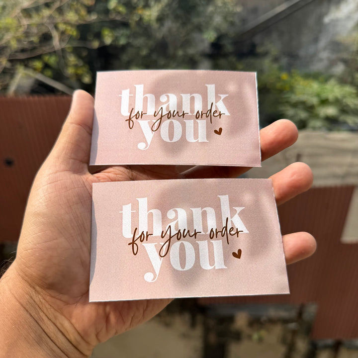 Aesthetic Thank You Cards (10pc)