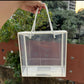 Clear Hamper Bag White DIY 10”