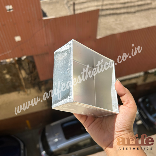 4inch Sqaure Tin Aluminium