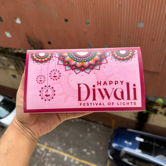 Diwali Slider Box - 8 Cavity - For Chocolates / Candles / Truffles / Brownies / Mithai’s & More (10pc)