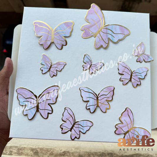 Pastel Hues Ombré Butterfly