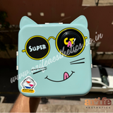 Super Cat Double Decker Stainless Steel Lunch Box