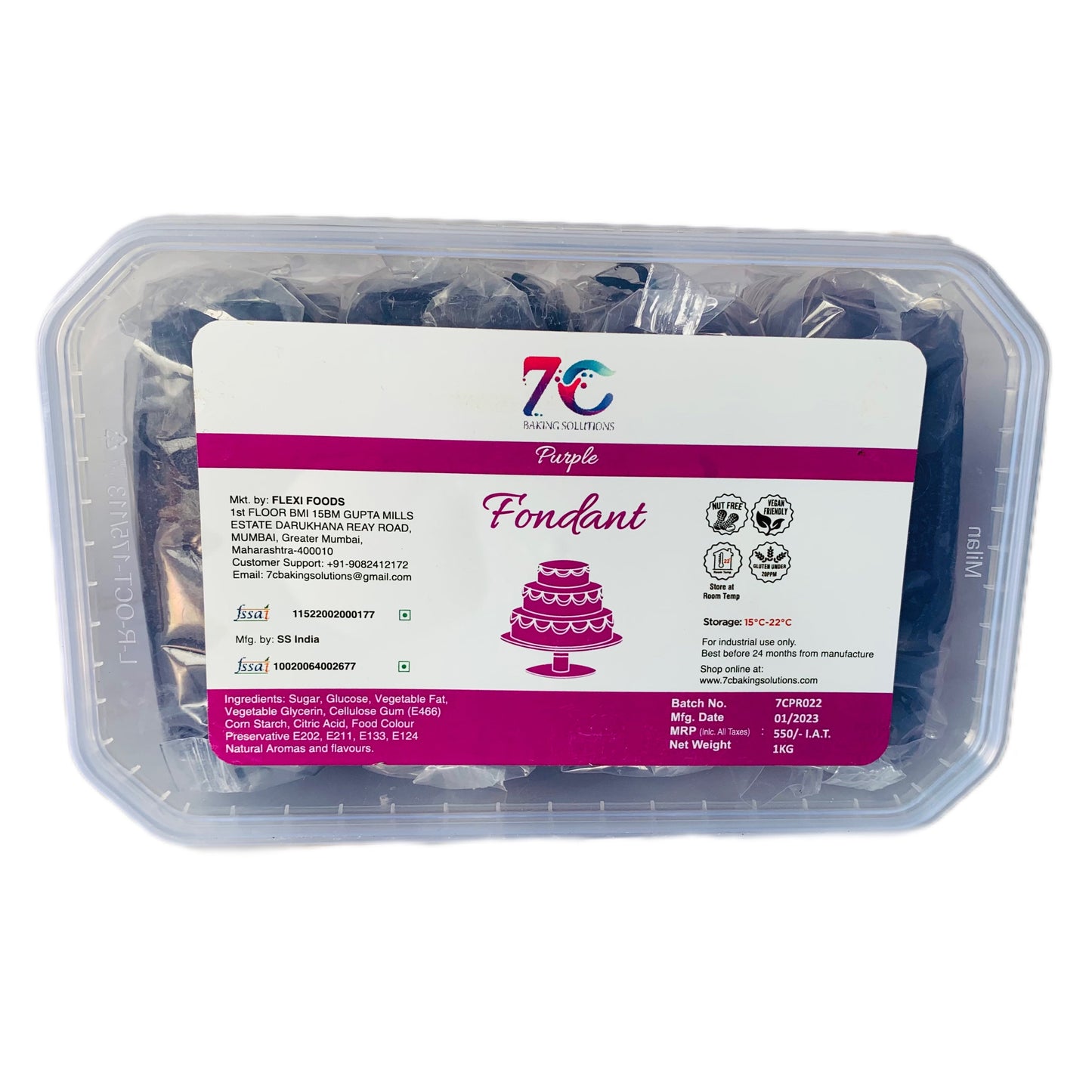 7c Fondant 250 gms