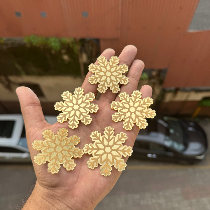 Christmas Acrylic Coins (5pc)