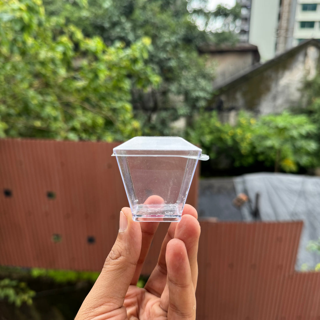 Mousse Cup With Lid 10pcs [PS-4]