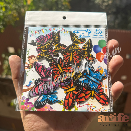 Edible Wafer Cutout Butterflies