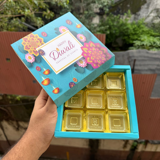 Diwali Chocolate Box 9 Cavity (10pcs)