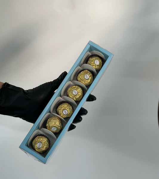 6 Cavity Premium Chocolate Box (10pcs)