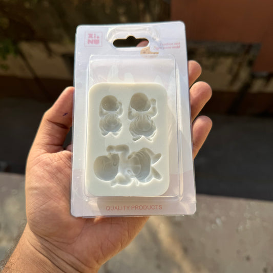 Sleeping Baby Fondant Mould