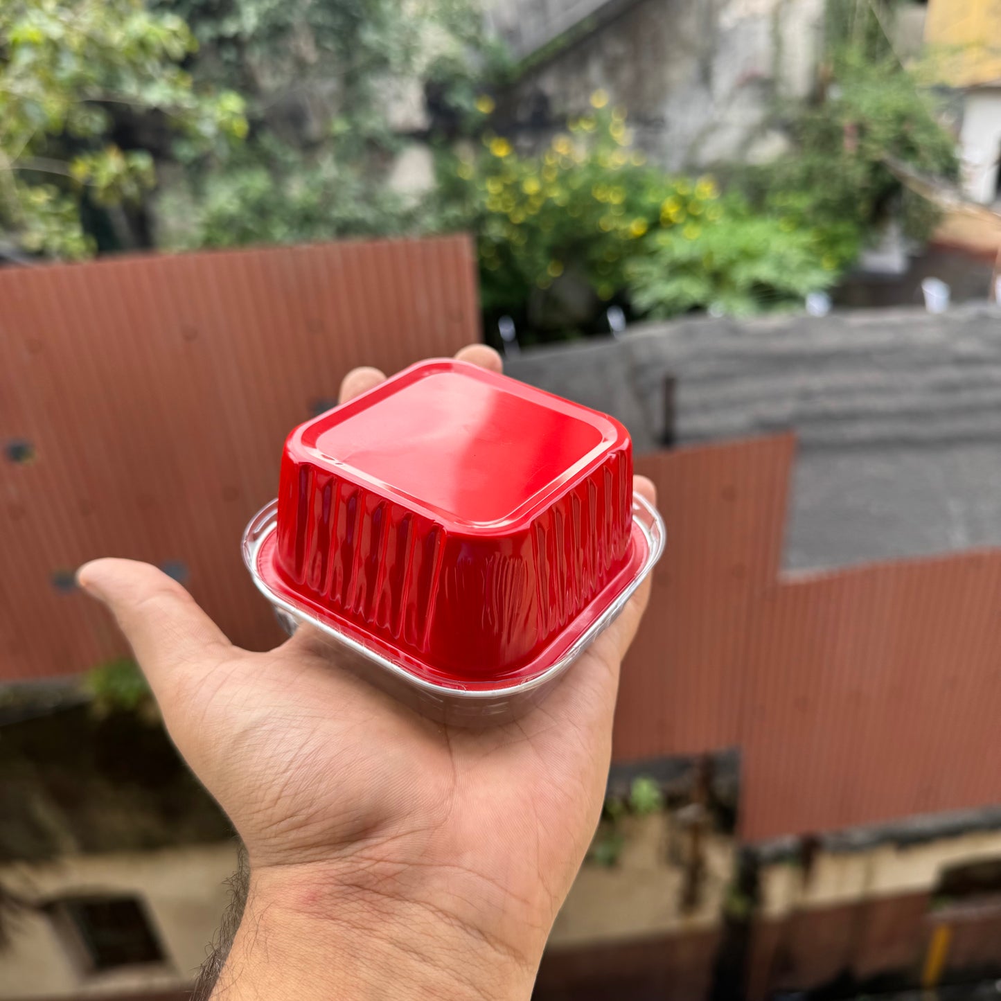 Foil Container Square 10pc