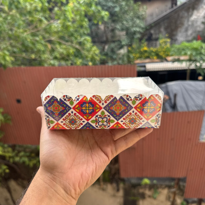 Diwali Frill Two Brownie | Donut Box (10pc) ~ Utsav Collection