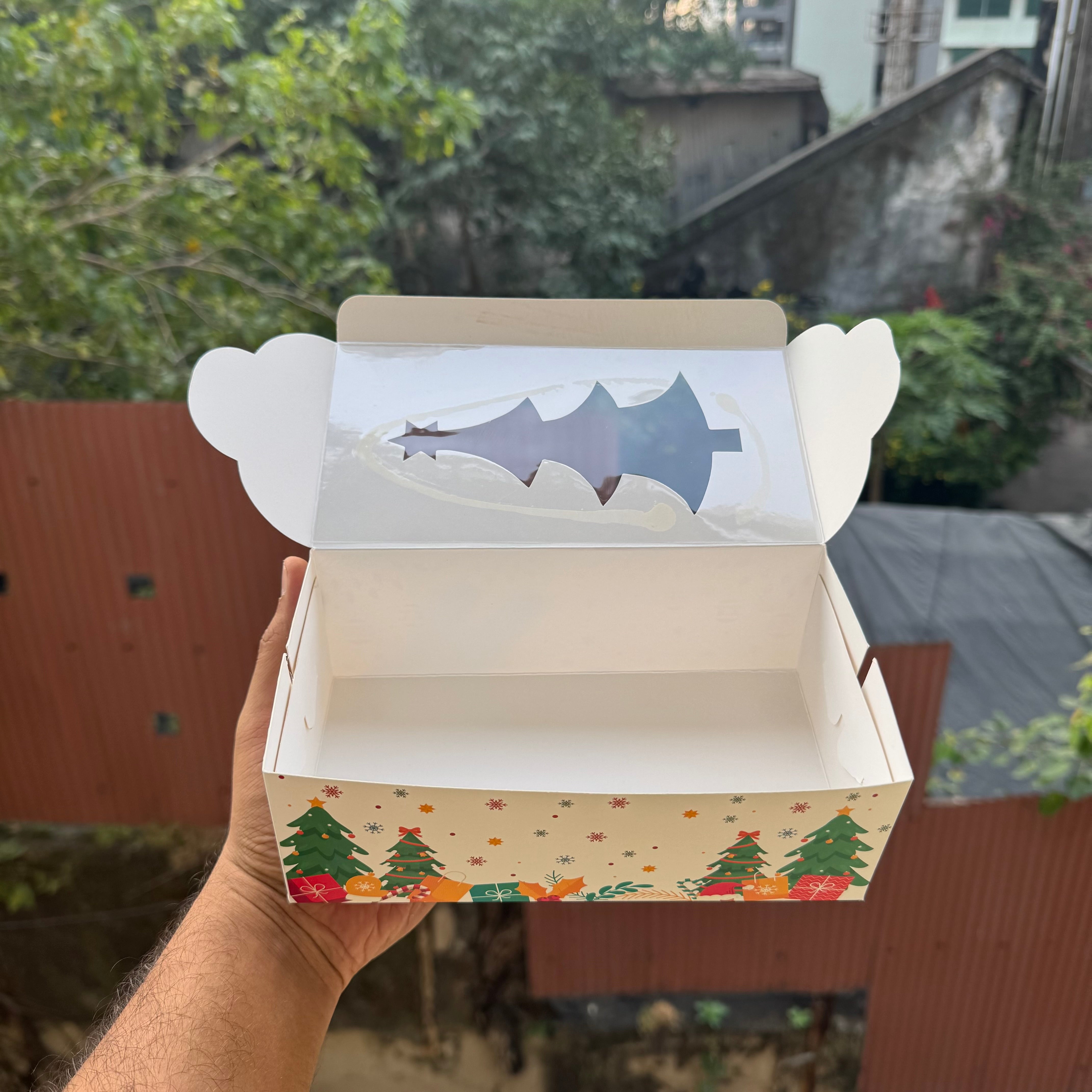Christmas Plum / Bombilini / Rectangle Box (10pc) 250gms