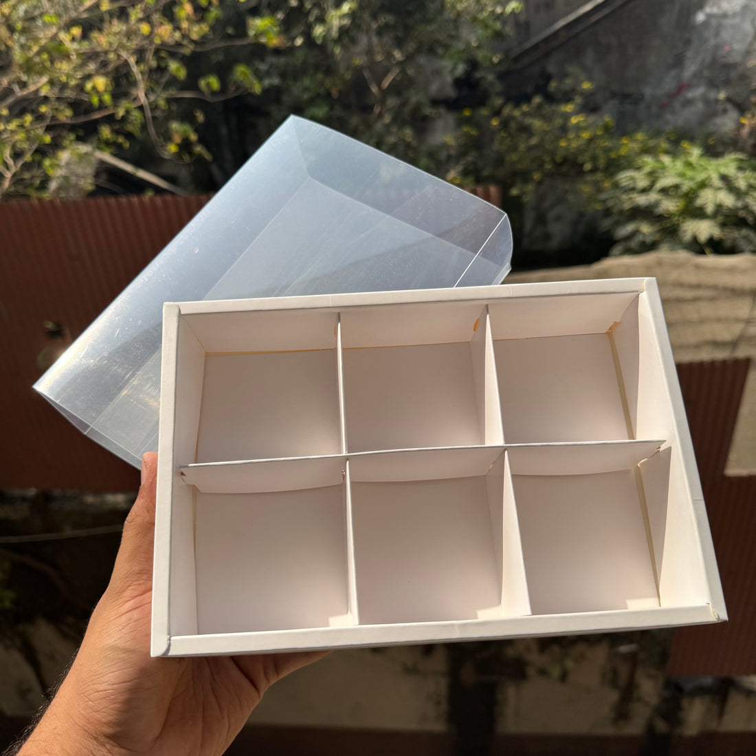 6 Brownie Partition Box (10pc)
