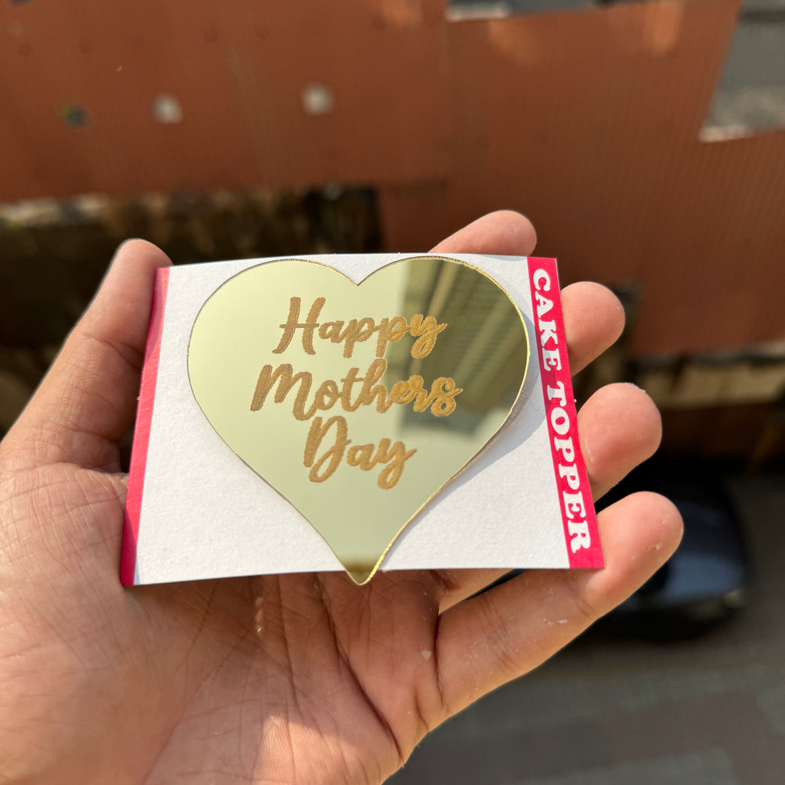 Mother’s Day Acrylic Topper / Tag (10pc)