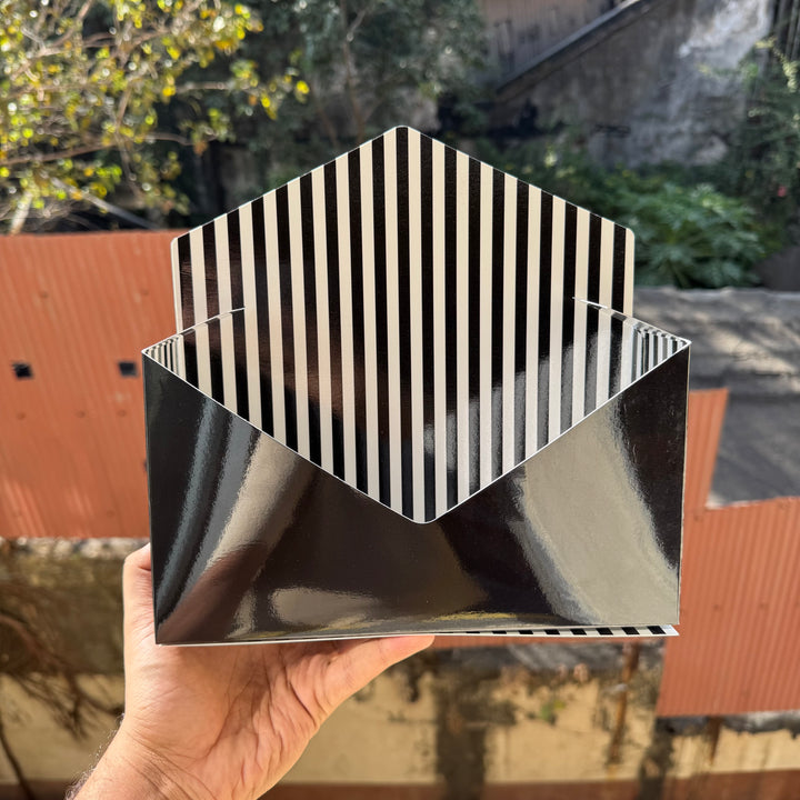 Striped Envelope Holder (10pc)