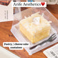 Pastry / Cheescake Container (10pc)