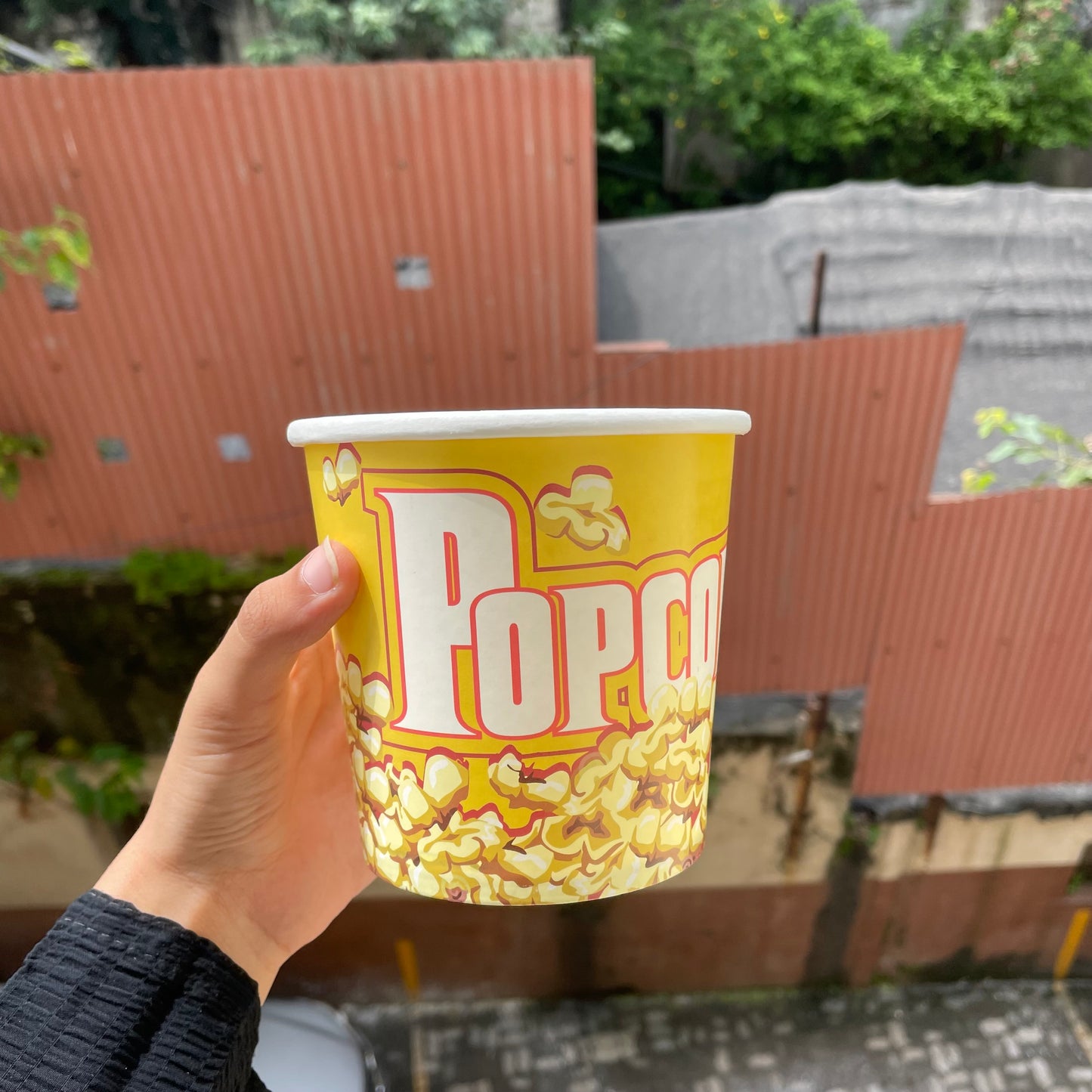 Paper Popcorn Tubs 10pcs