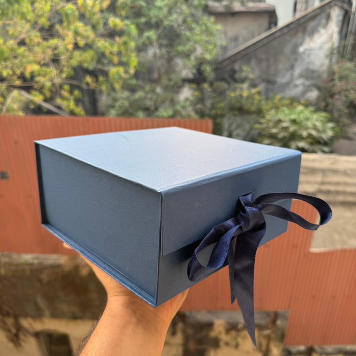 Collapsible Trunk Ribbon Box 8x8.75x4inch 1pc 🔹