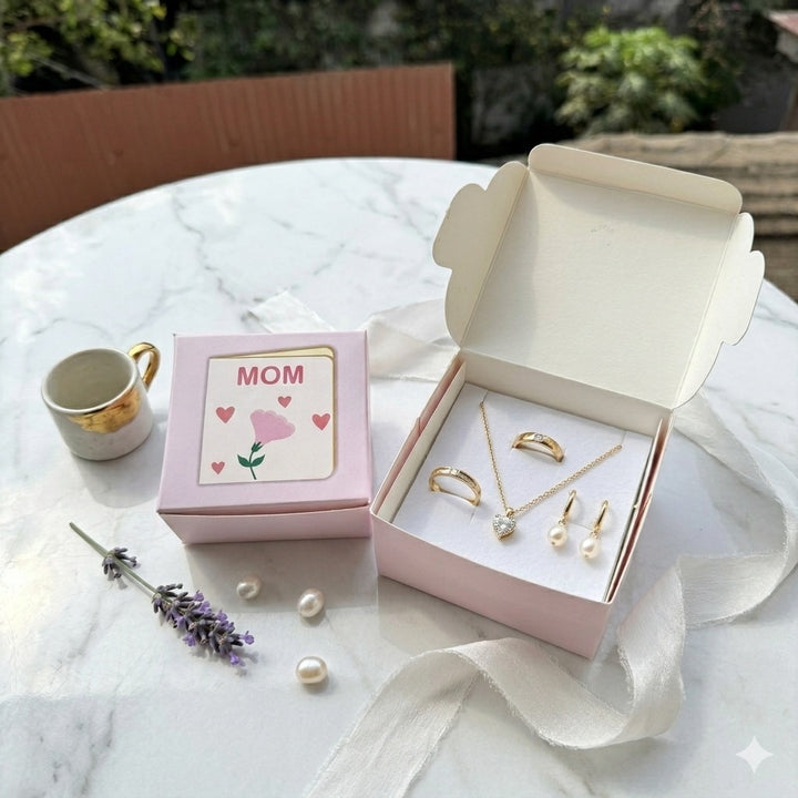 Mothers Day Single Box - single brownie , candle (10pc)