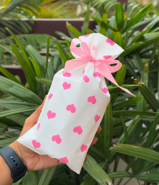 Gift Bags With Ribbon (50pc)