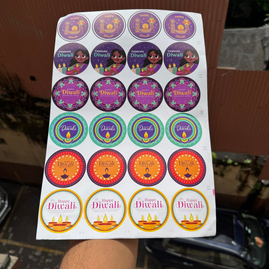 Diwali Sticker #A (24pcs)
