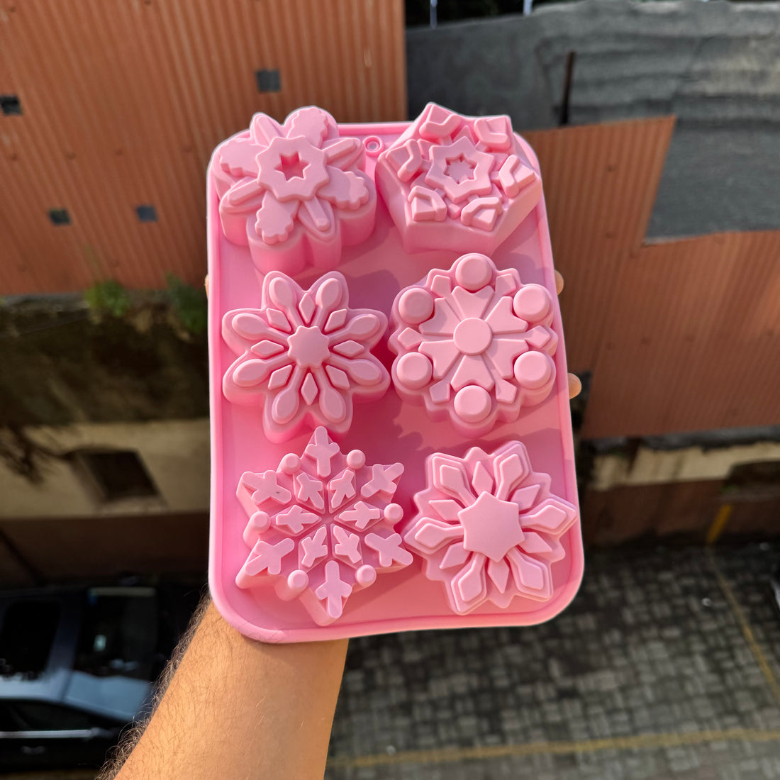 Snowflake Christmas Silicon Mould
