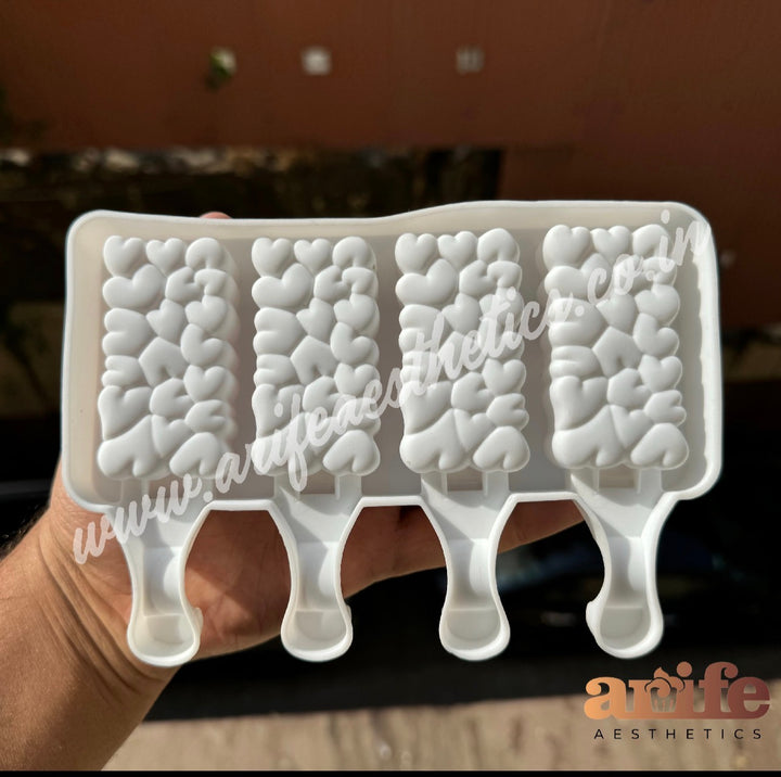 Valentine Designer Cakesicle Silicon Mould