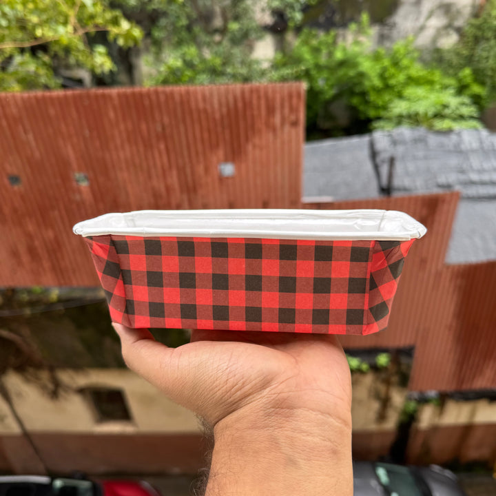 Christmas Loaf Liner Bake and Serve Checks (10pc)
