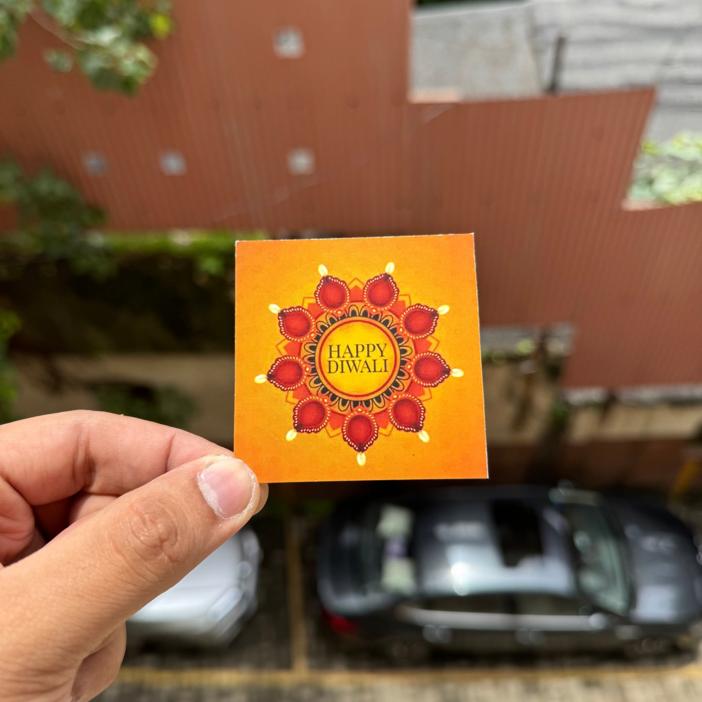 Diwali Cards Small (10pc) Mix