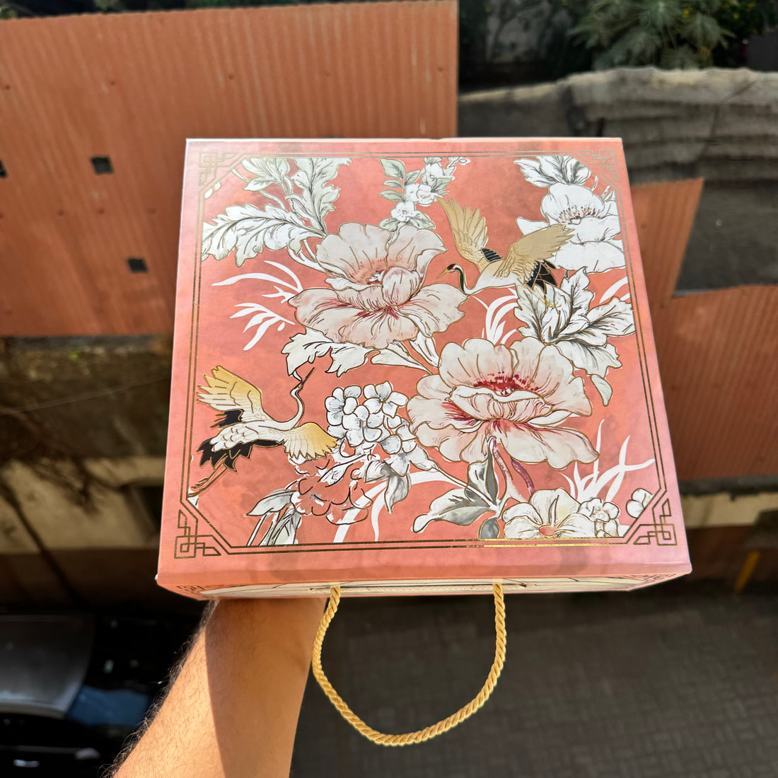 Bespoke Printed Collapsible Box 10x10x4inch