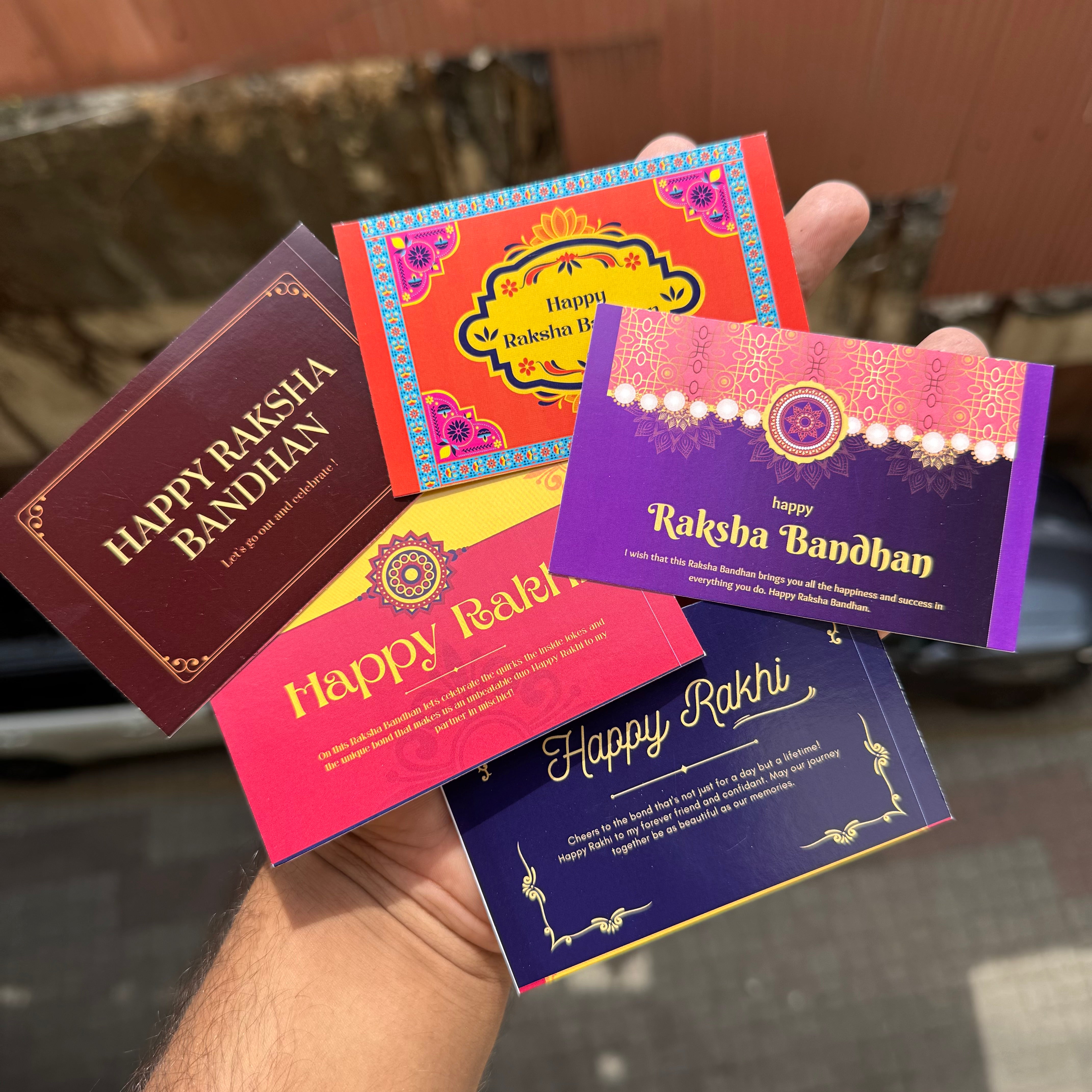 Rakhi Cards - Big Card