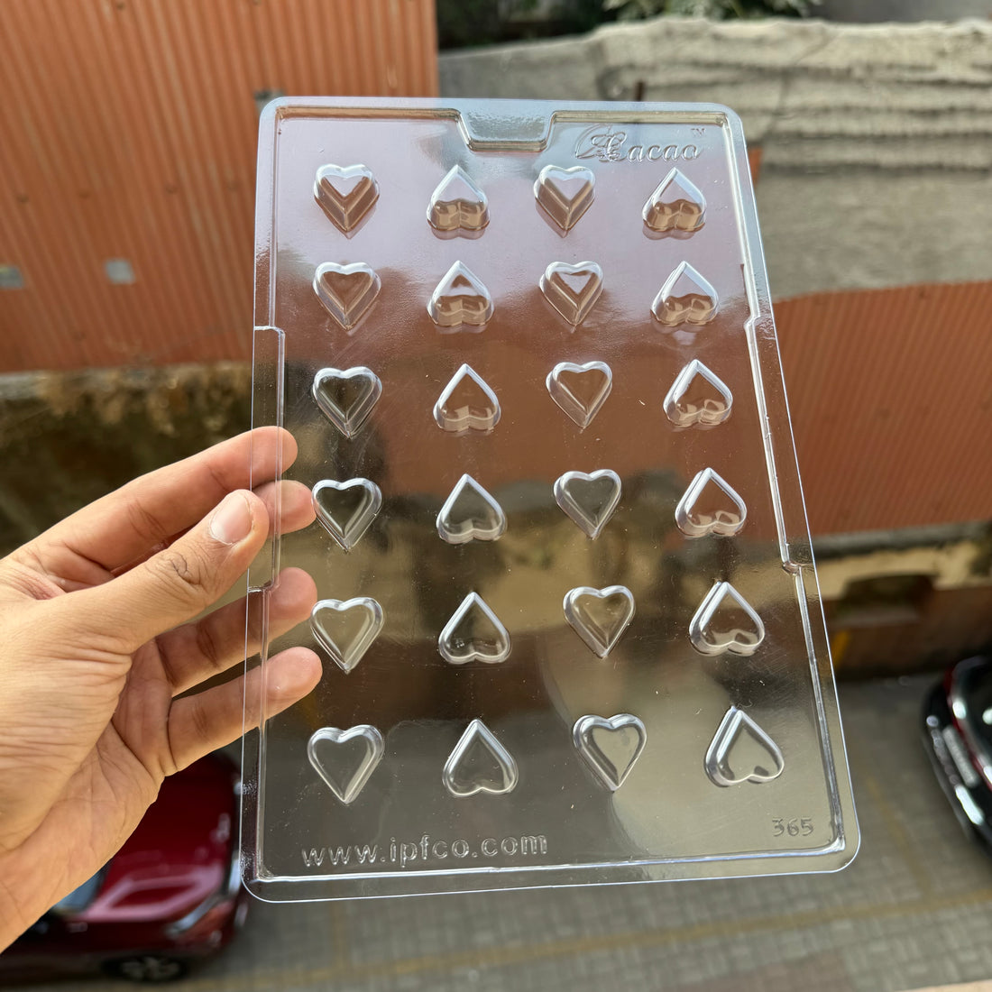 Mini Heart Chocolate PVC Mould