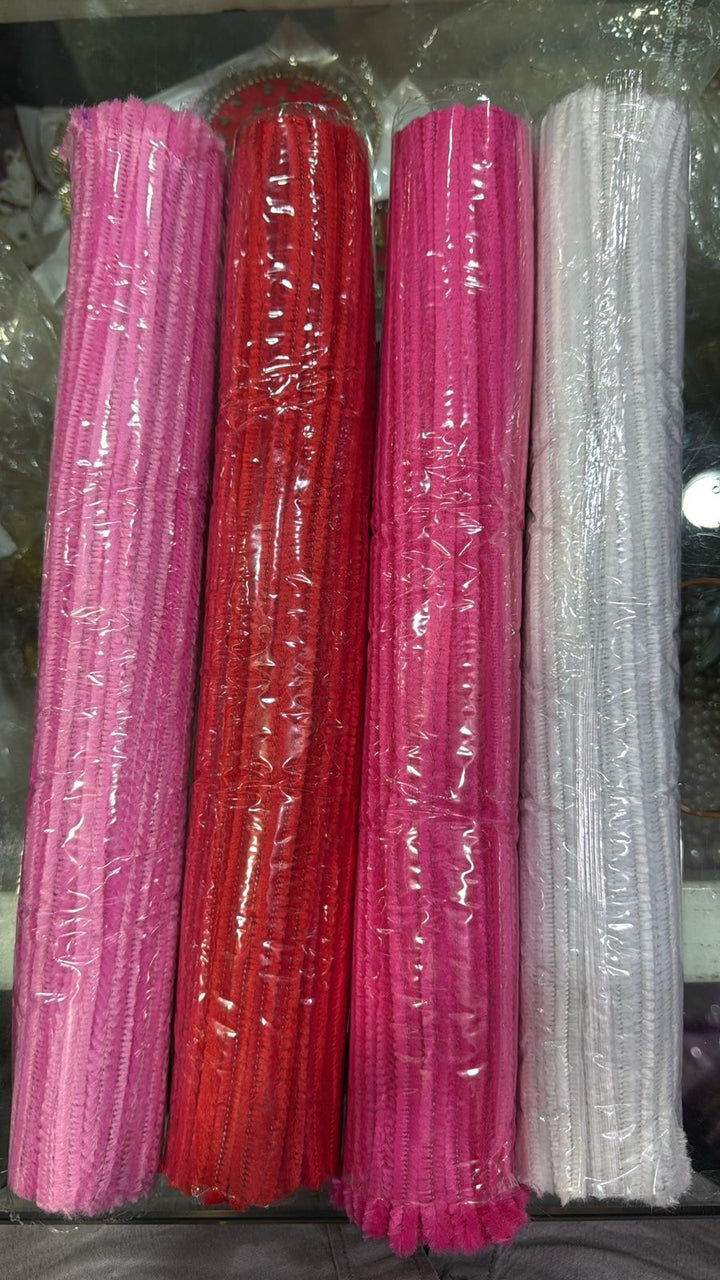 Single Colour Pipe Cleaner Bunch (100pcs in a bunch)