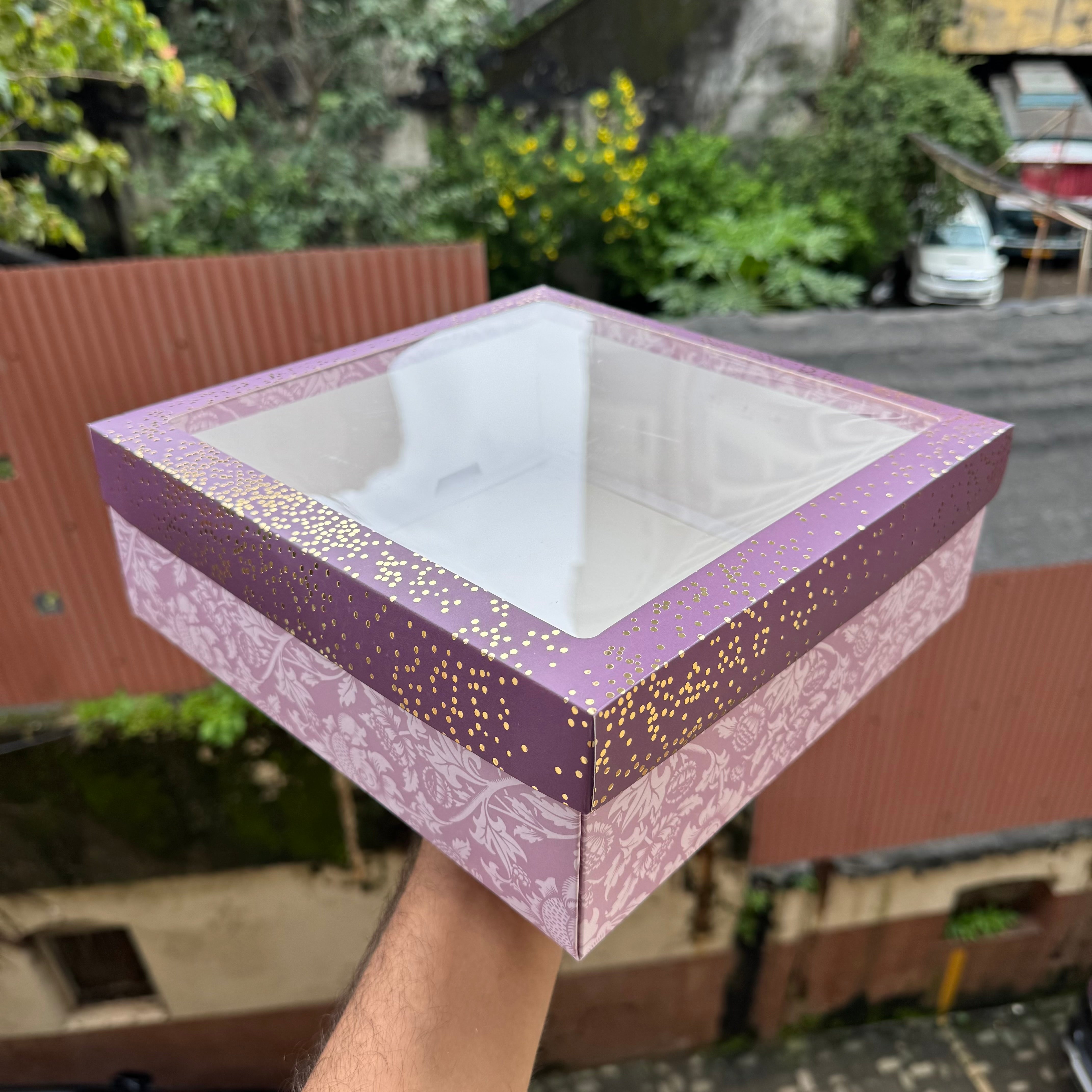 Festive Top Bottom Hamper Box (10pc)