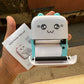 Portable Inkless Thermal Printer MINI Wireless Bluetooth Printer Blue