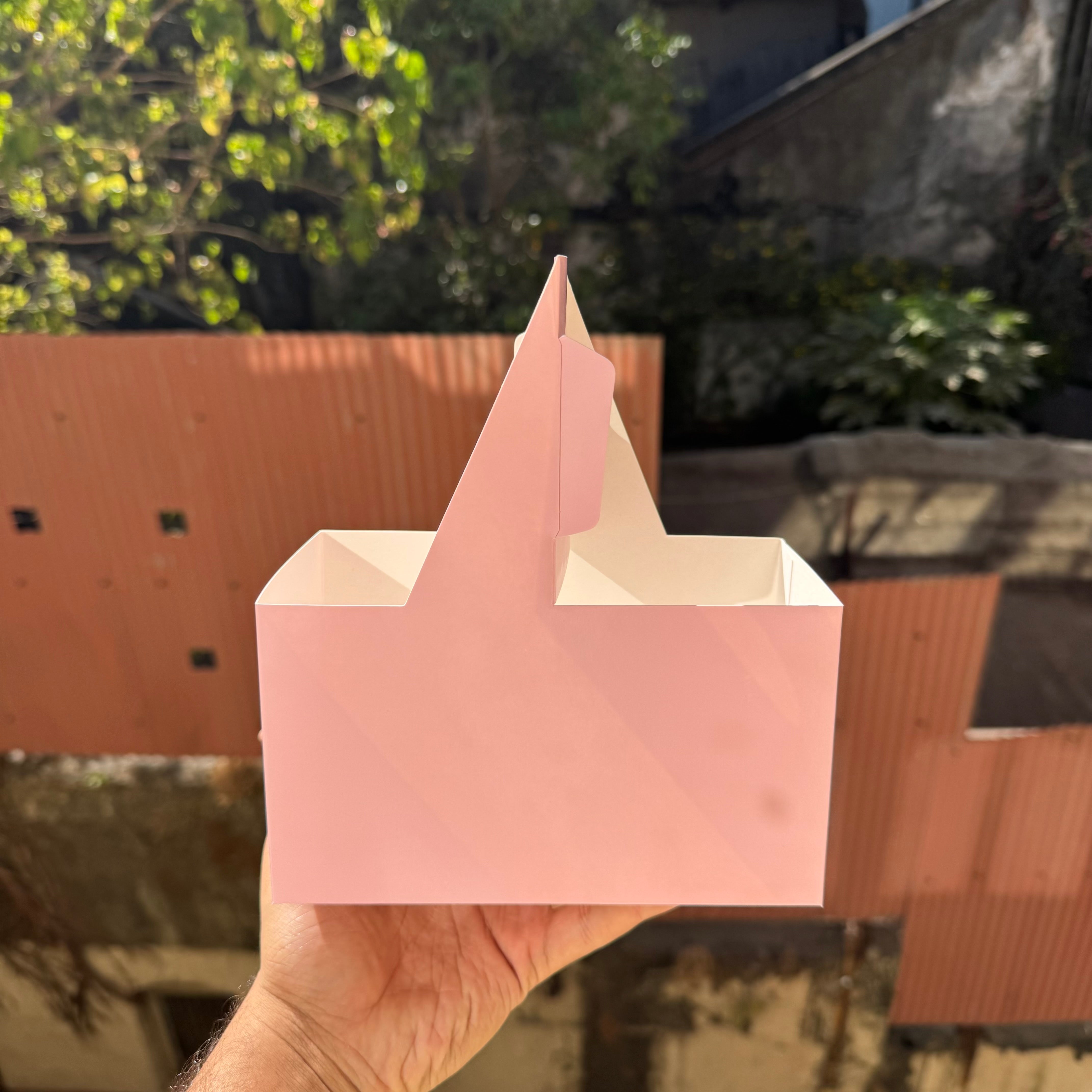 Pink Holder - For Flowers / Jars & More (10pc)