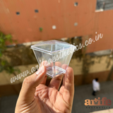 Mousse Cup With Lid 10pcs [PS-3]