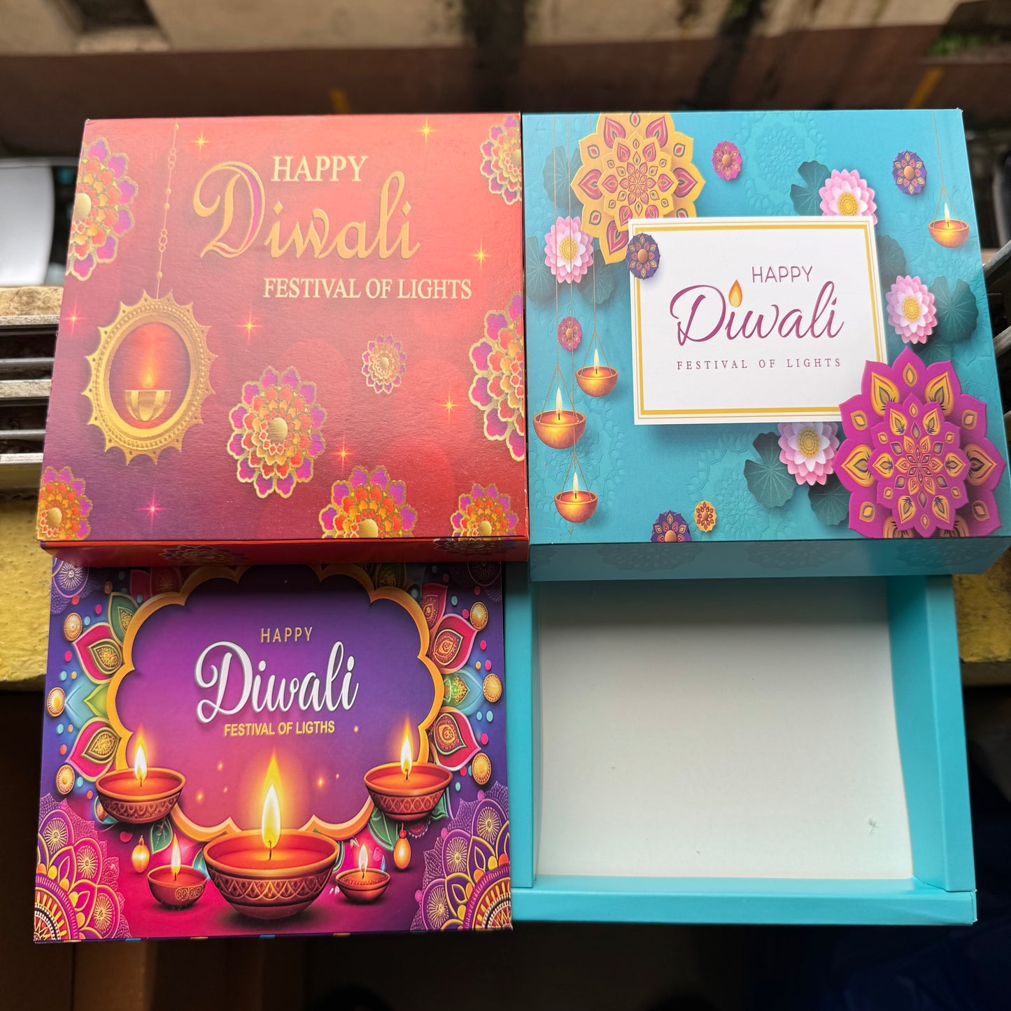 Diwali Chocolate Box 9 Cavity (10pcs)