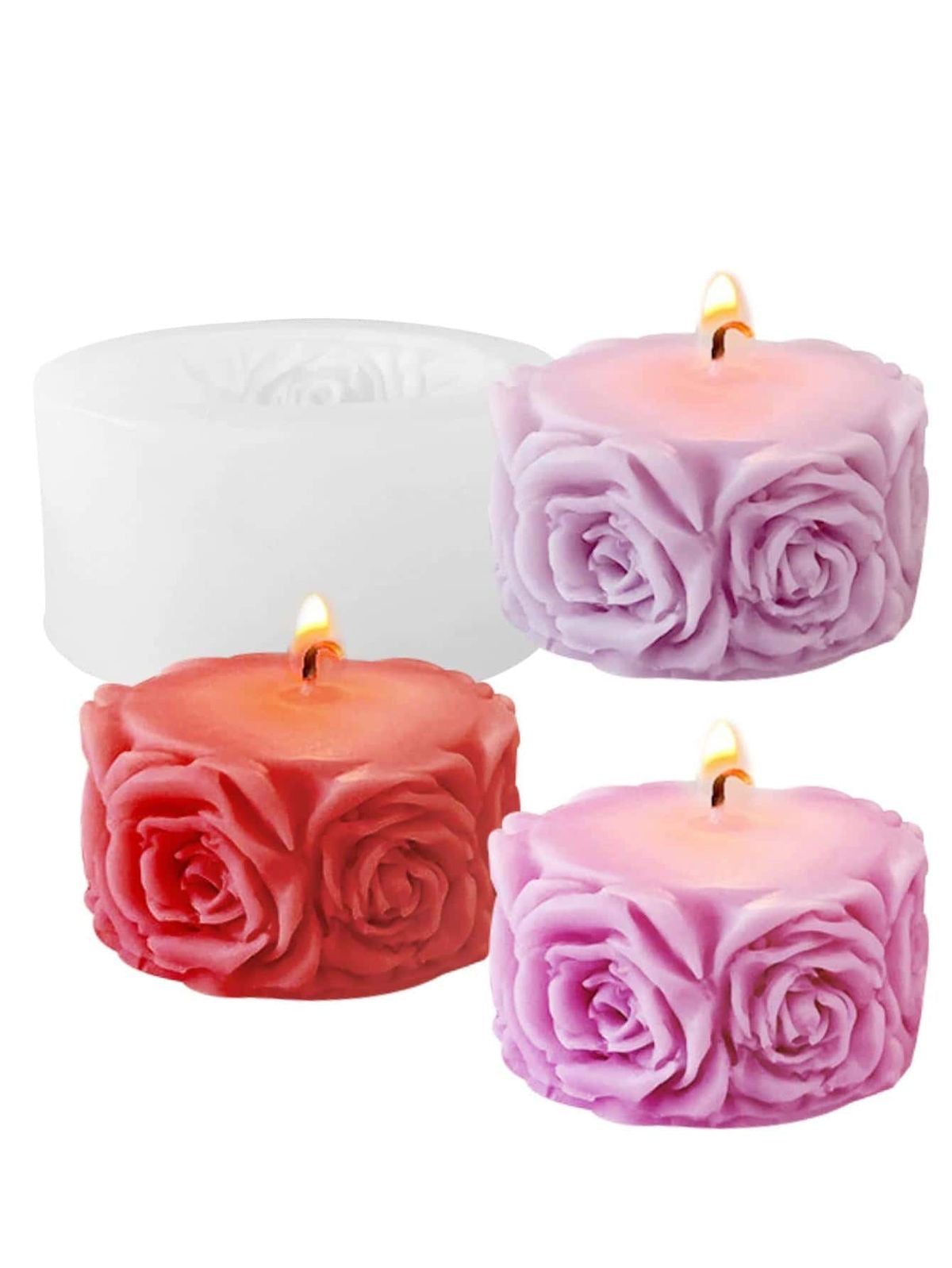 3D Round Candle / Soap / Candy Silicon Mould