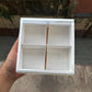 White Partition Brownie Box