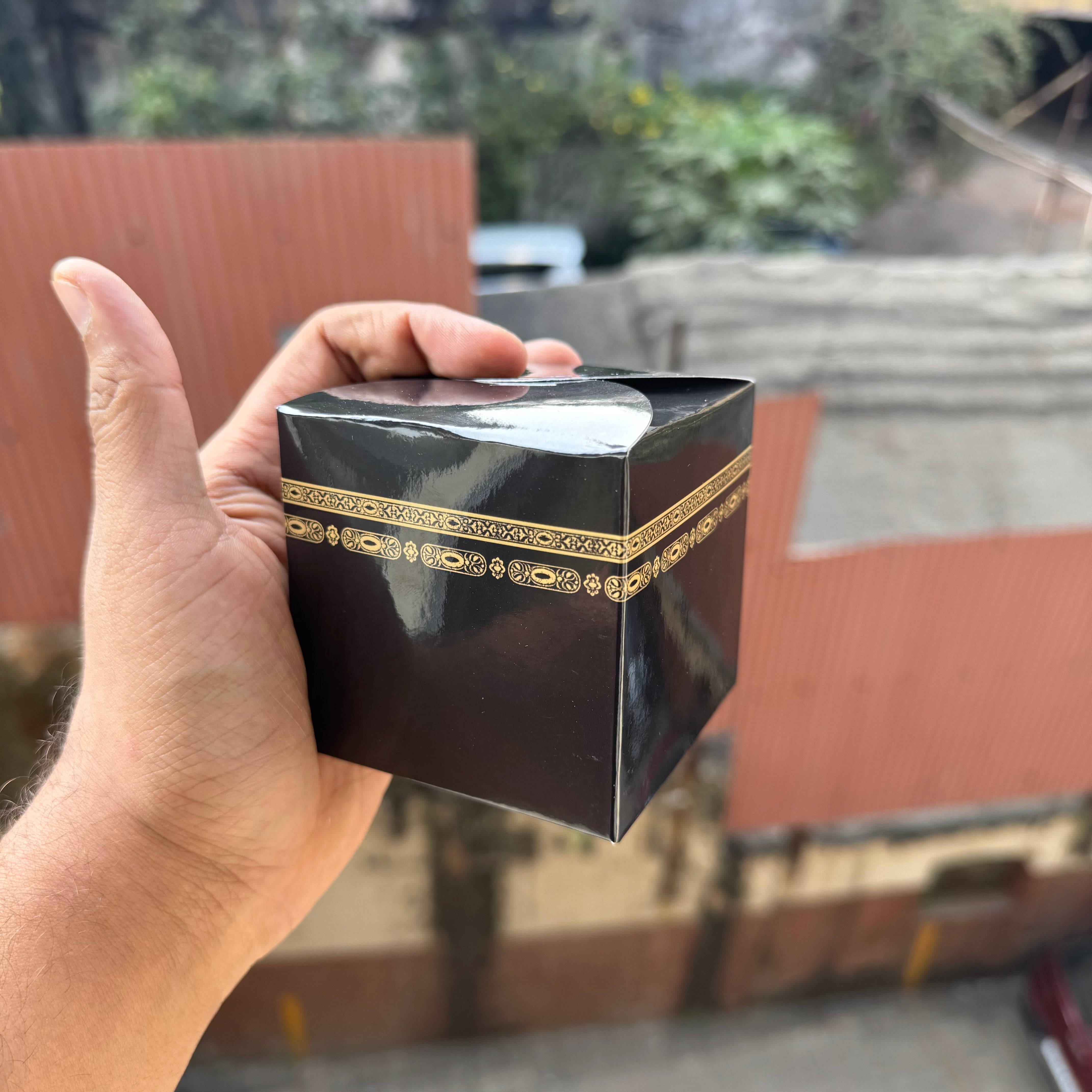 Ramadan / Eid 3” Box for Dates / Zamzam / Tasbih or Gifting (10pc) without ribbon