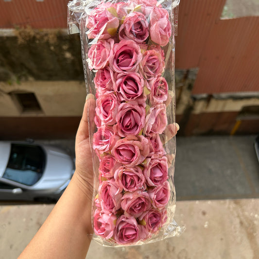 Artificial Dried Rose Bunch