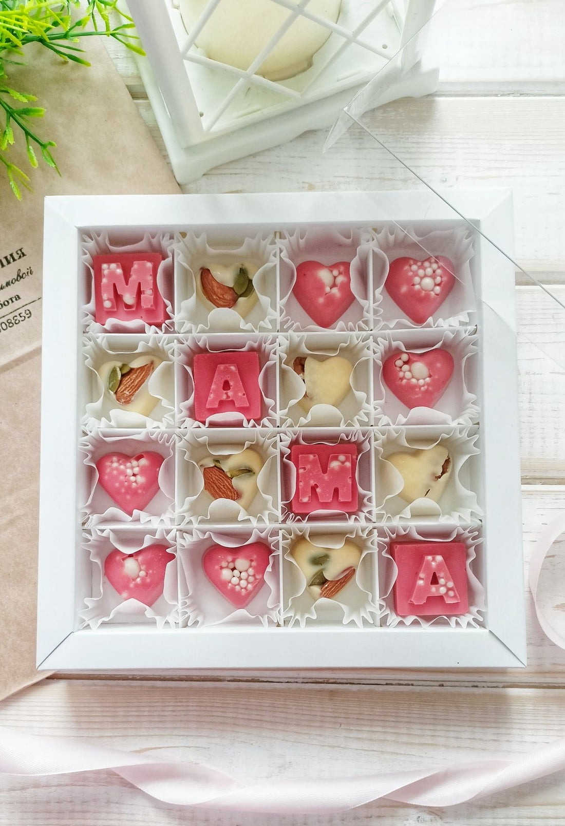 Valentine chocolate 16 Cavity Box (10pc)