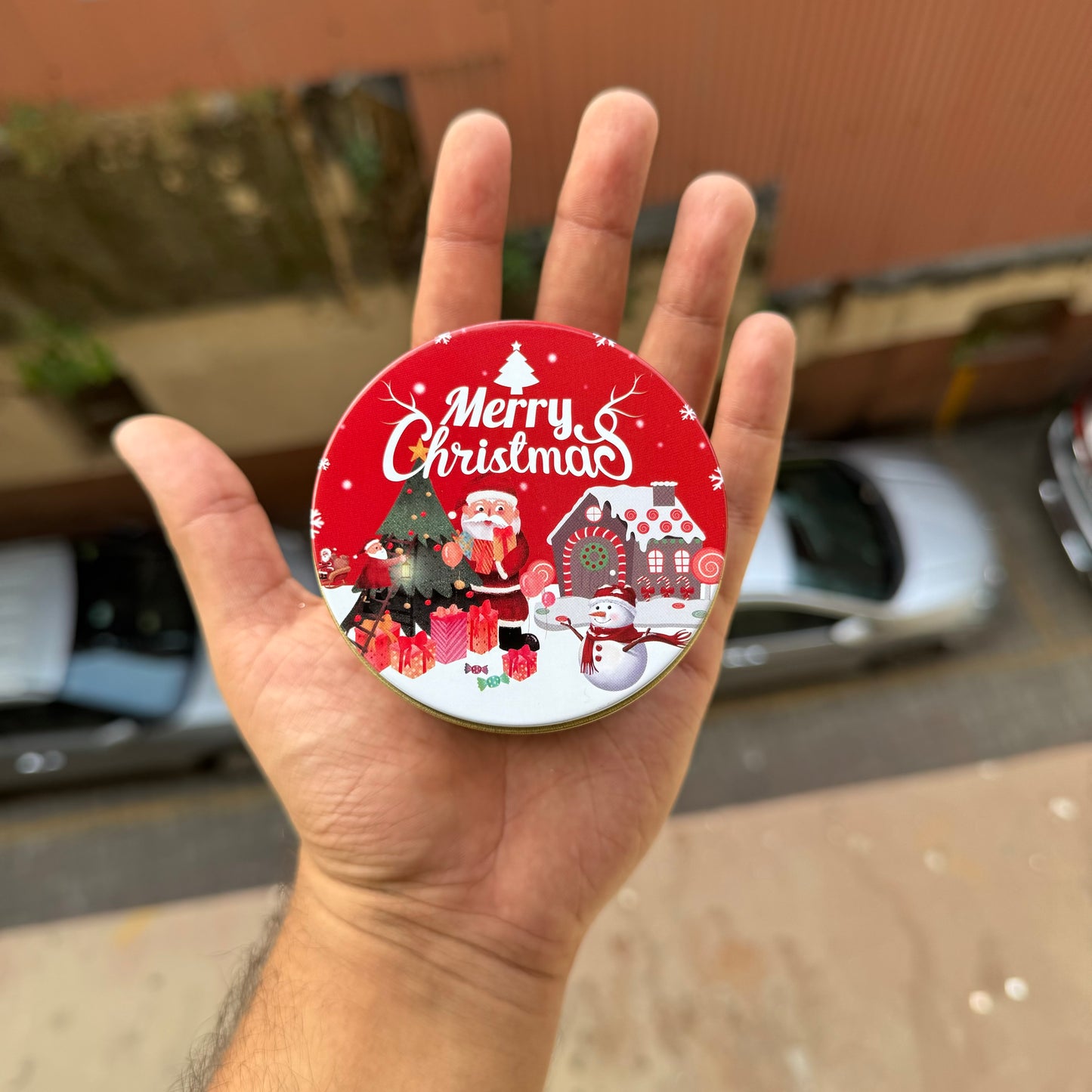 Xmas Printed Mini Dream Tin 24pc