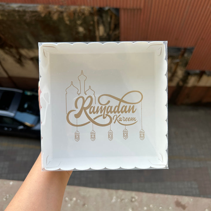 Ramadan 4 Brownie Frill Box - 10pc