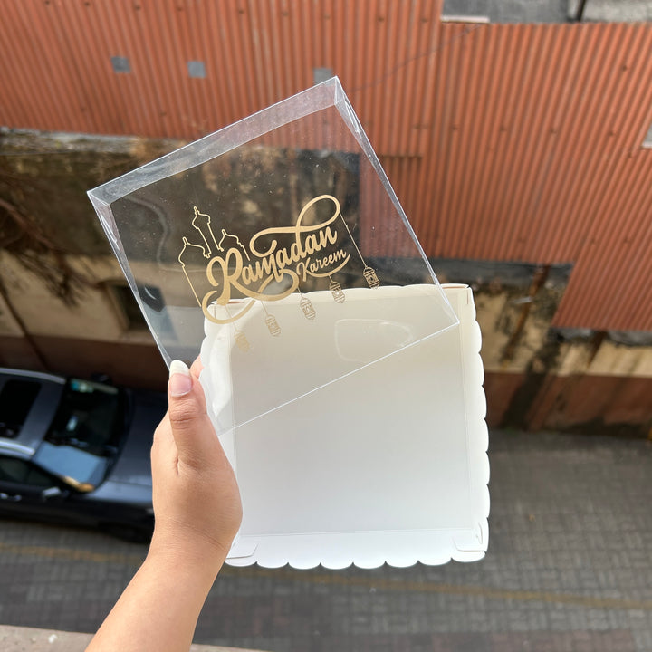 Ramadan 4 Brownie Frill Box - 10pc