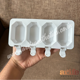 Designer Cakesicle Hexagon Silicon Mould