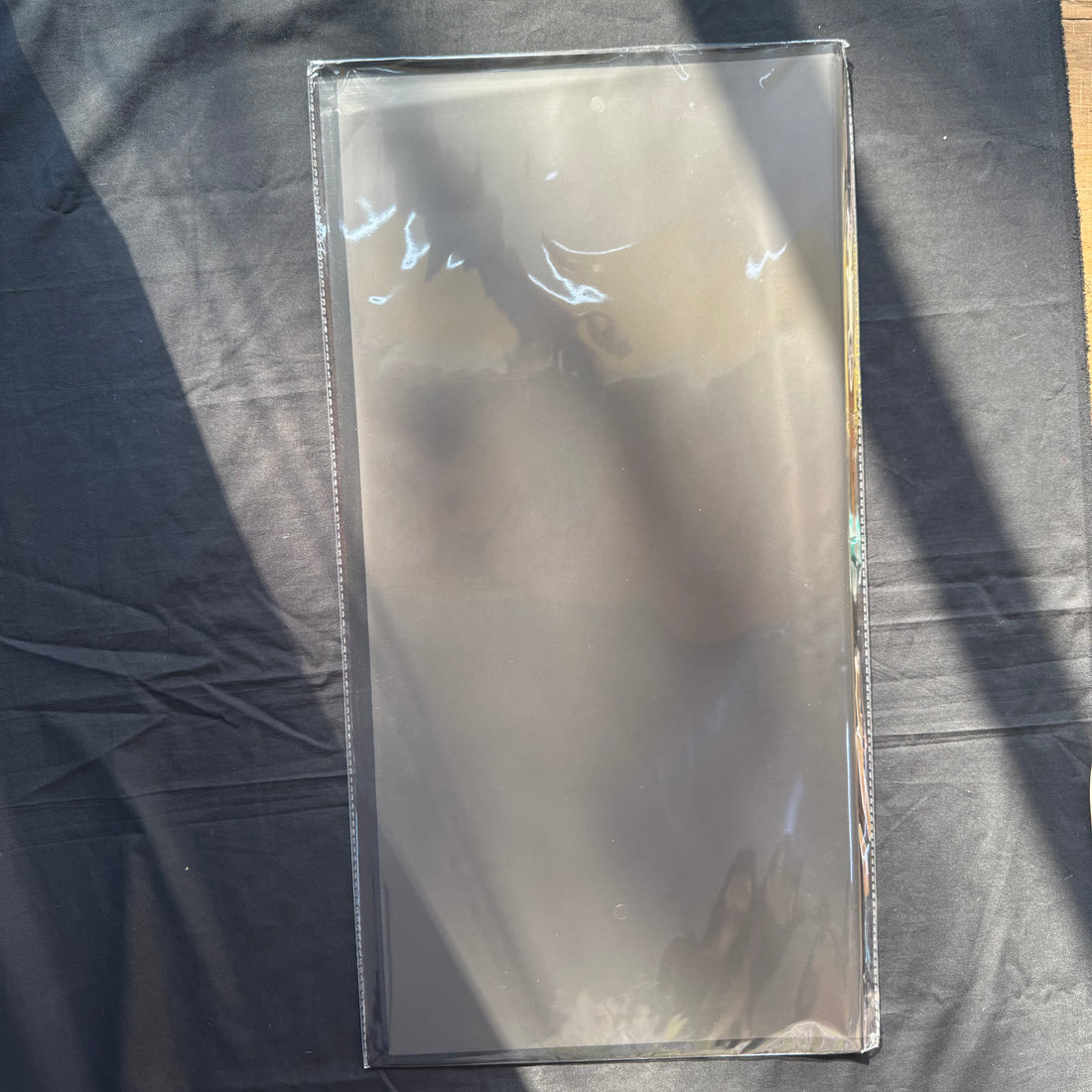 Bouquet Wrapping Sheet - Black Translucent Sheets - (20 sheets)